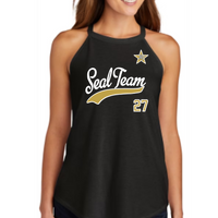 Ladies Rocker Tri Blend Tank