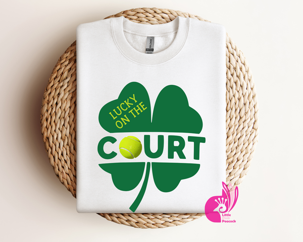Lucky on the Court Unisex Sweatshirt