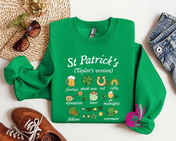 Taylor's Version St. Patrick's Day Sweatshirt