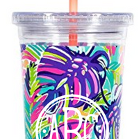 Exotic Garden 20oz Tumbler with Straw