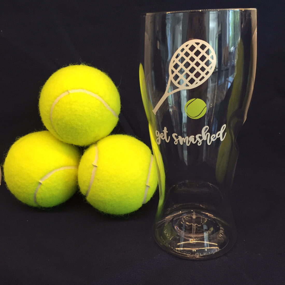 Get Smashed 16oz GoVino Beer Glass