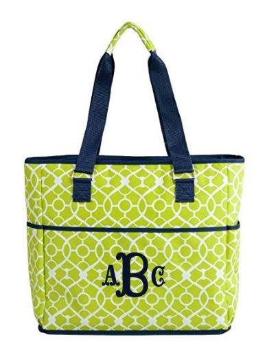 Large Personalized 6 Pocket Insulated Cooler/Tote Bag