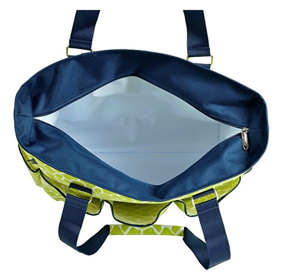 Large Personalized 6 Pocket Insulated Cooler/Tote Bag