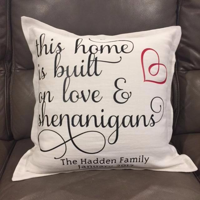 Love & Shenanigans Pillow