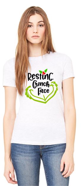 Resting Grinch Face T-Shirt