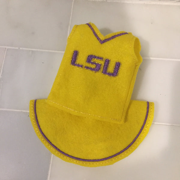 Elf Cheer Outfit (LSU)