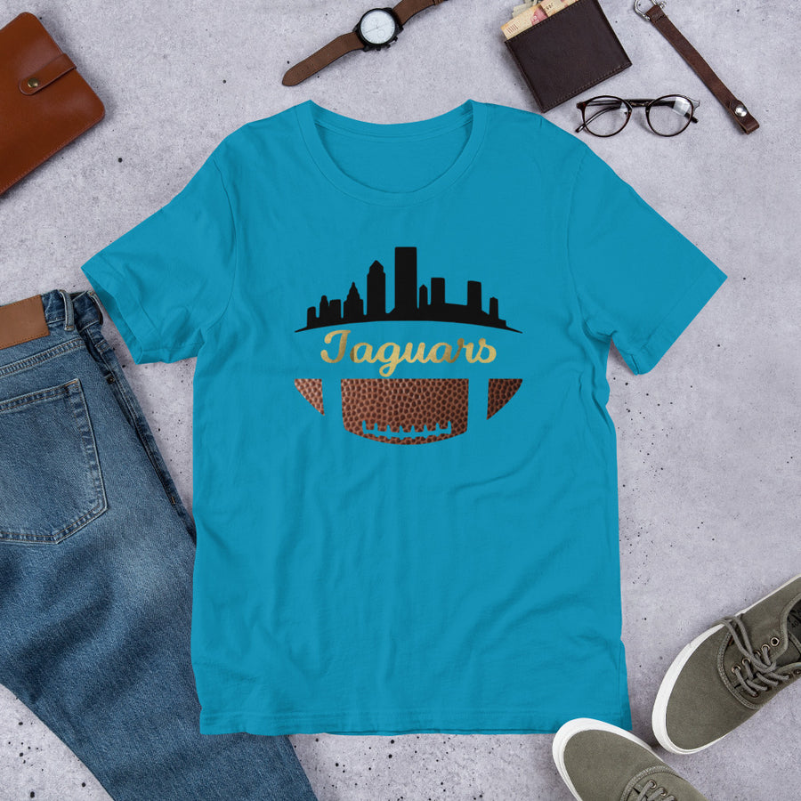 Jaguars Skyline Short-Sleeve Unisex T-Shirt