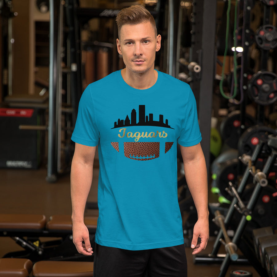 Jaguars Skyline Short-Sleeve Unisex T-Shirt
