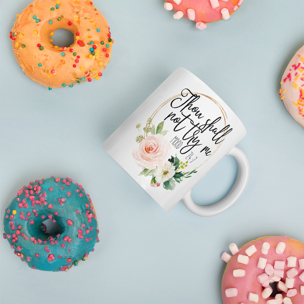 Little Pink Peacock Mug - Thumbnail 3